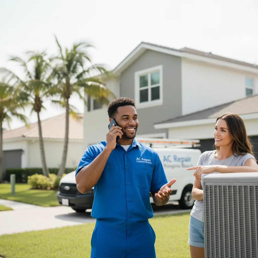 AC Repair Pompano Beach customer support in Bloomington Springs